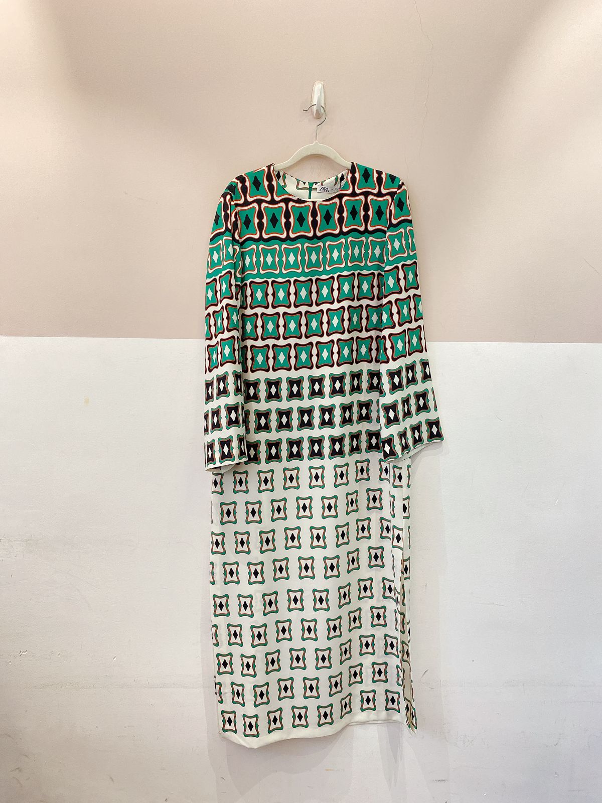 Vestido midi estampado Zara G - Imagem 2