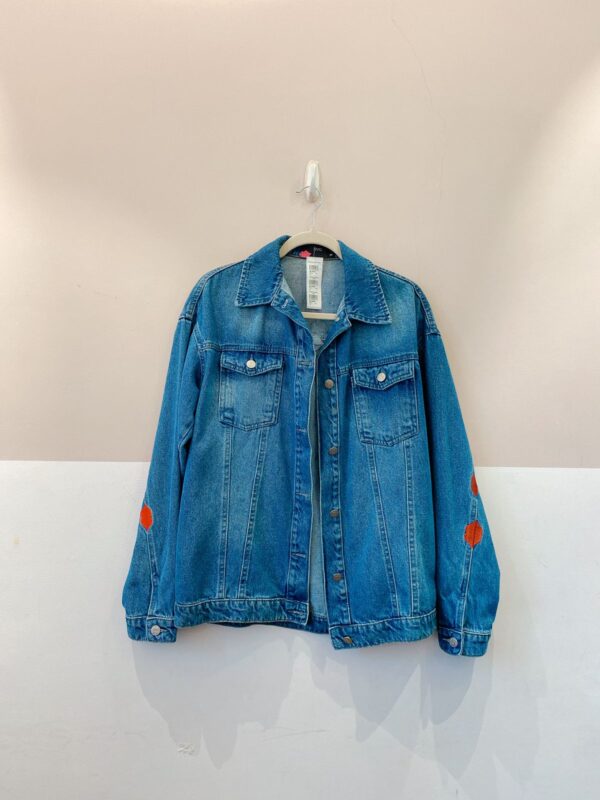 Jaqueta jeans love EVA 34