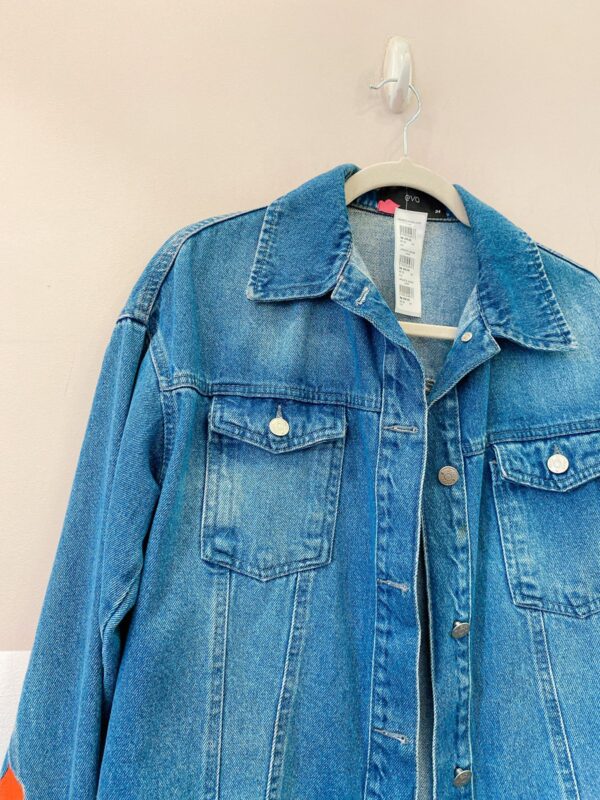 Jaqueta jeans love EVA 34 - Imagem 3