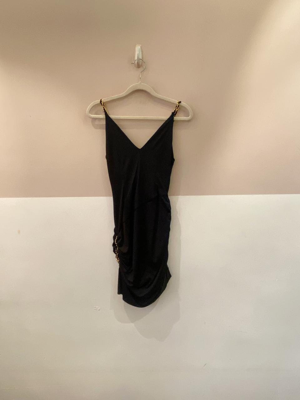 Vestido preto malha fria Ginger P - Imagem 2