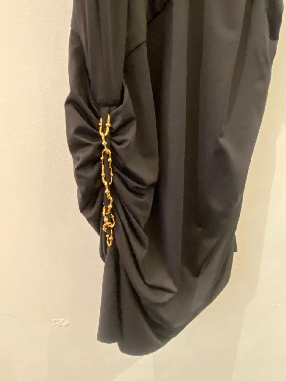 Vestido preto malha fria Ginger P - Imagem 6