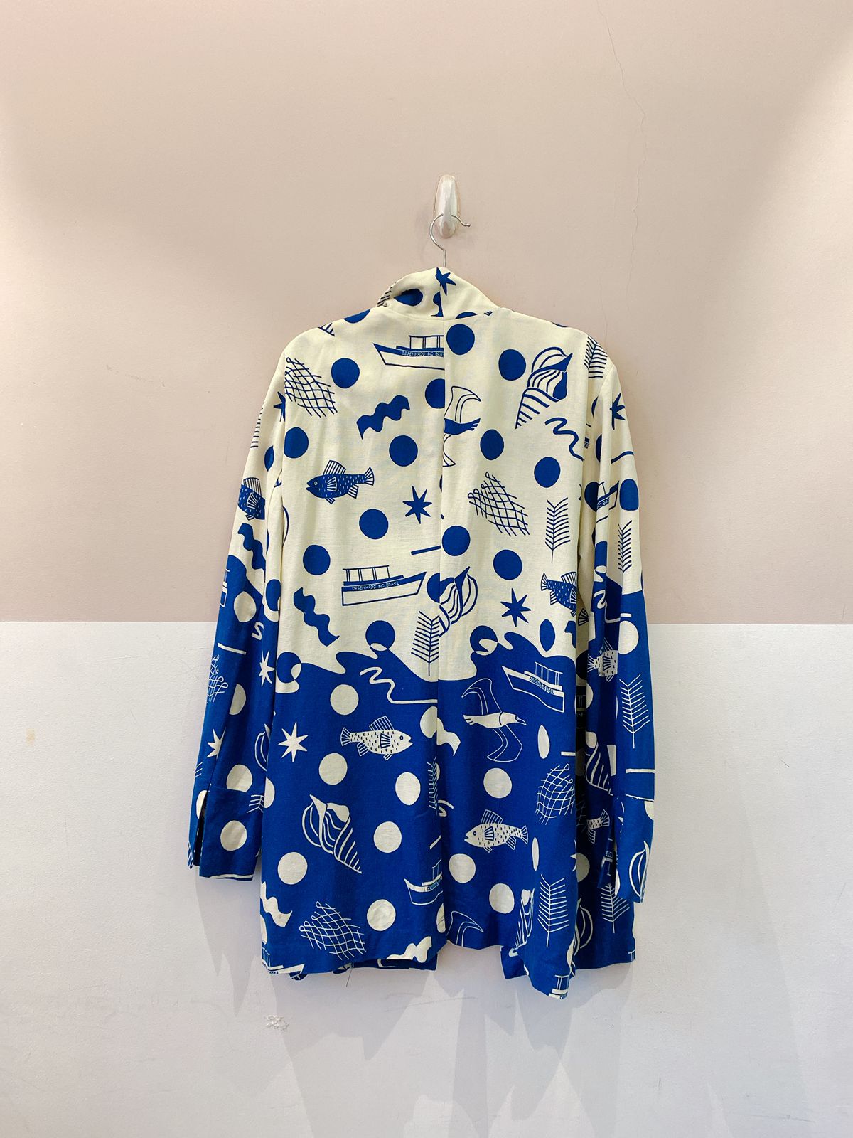 Blazer estampa azul/off Farm G - Imagem 8