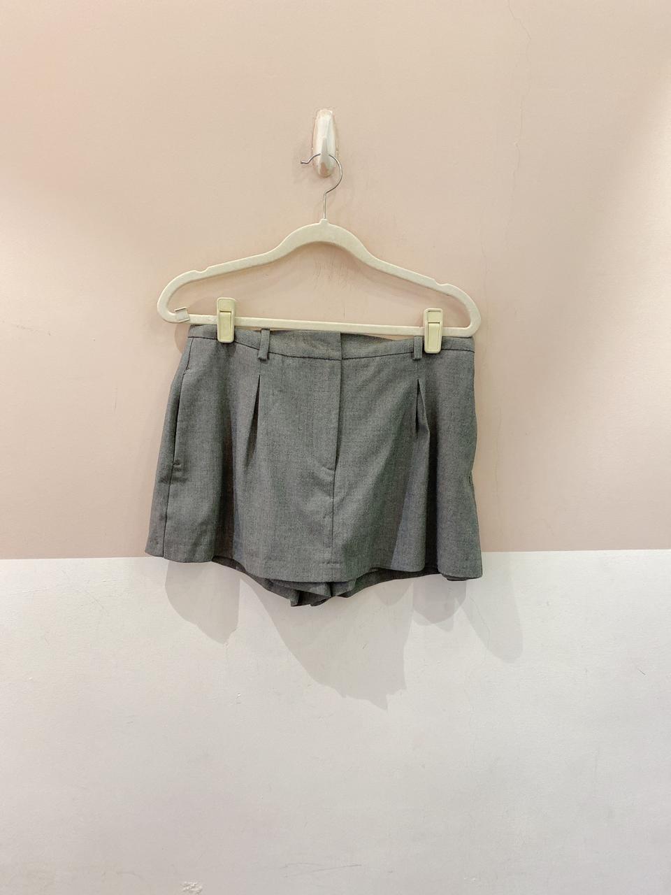 Short saia cinza Zara P - Imagem 2