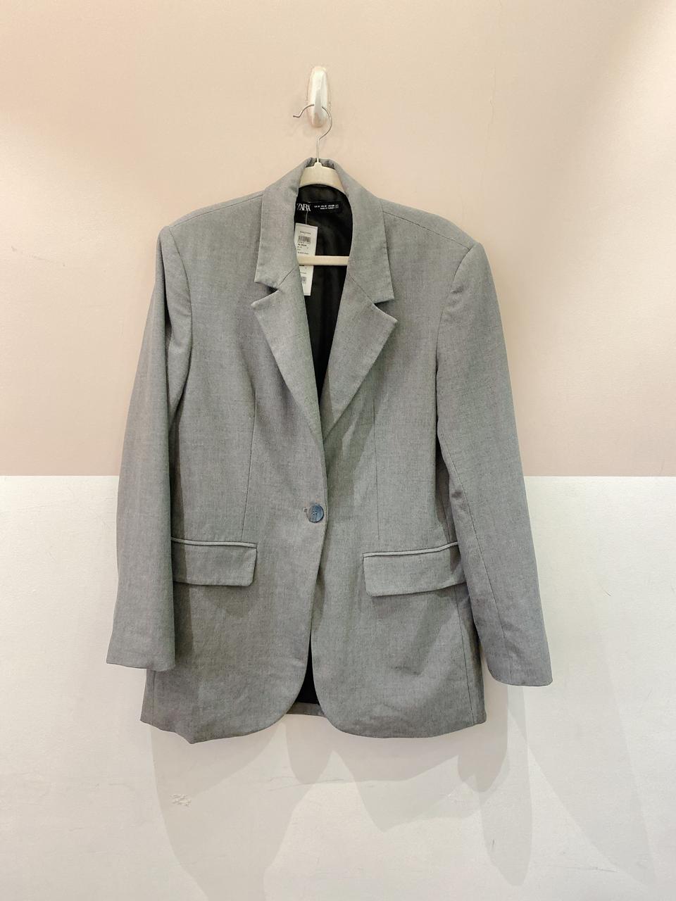 Blazer cinza Zara P