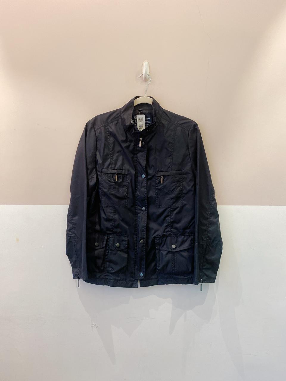 Jaqueta nylon preta bolsos Elle et Lui M - Imagem 2