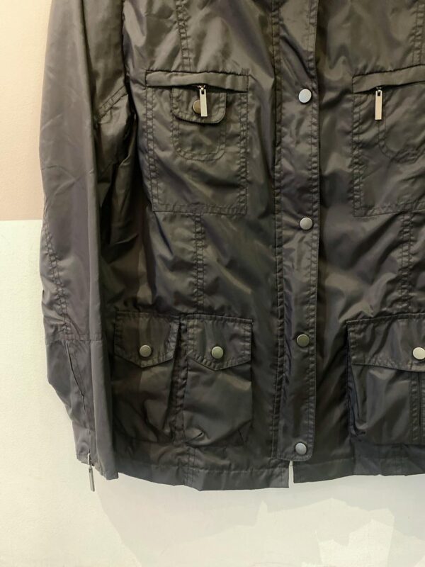 Jaqueta nylon preta bolsos Elle et Lui M - Imagem 5