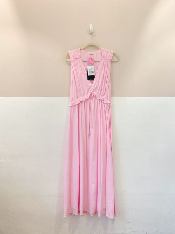Vestido longo rosa Iodice M