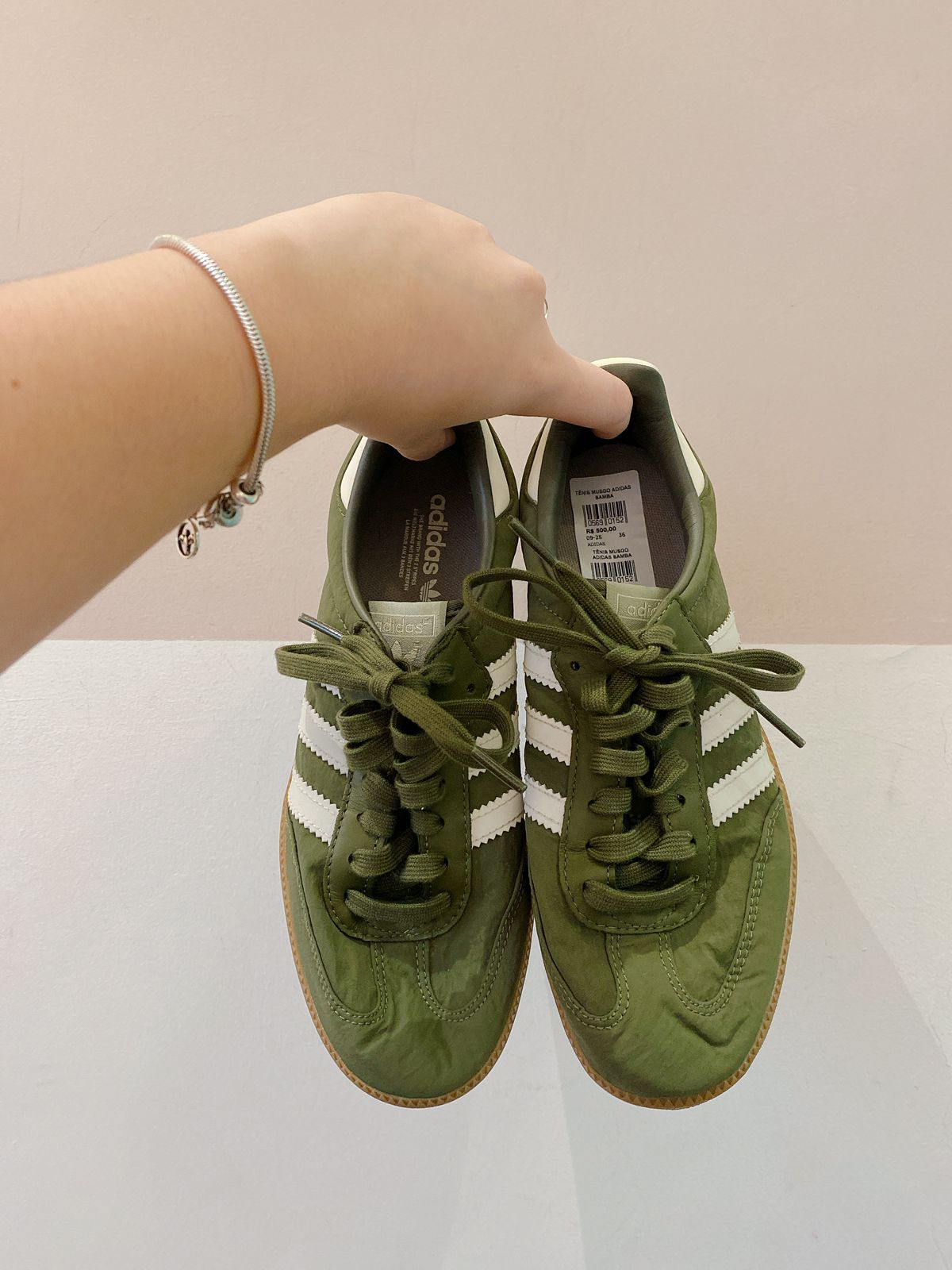 Tênis musgo samba Adidas 36 - Imagem 2