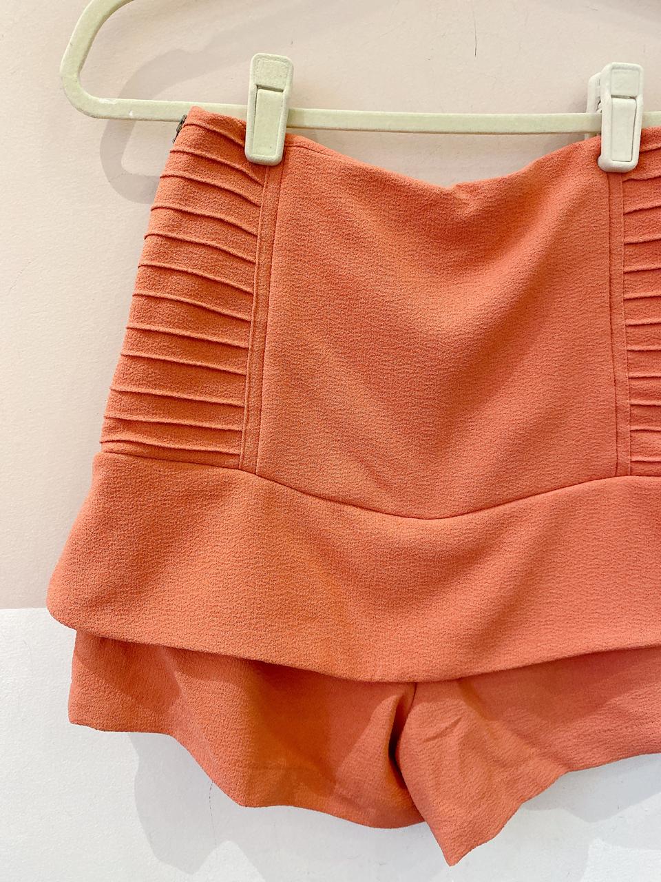 Short saia crepe botões Teti Gio 36 - Imagem 6