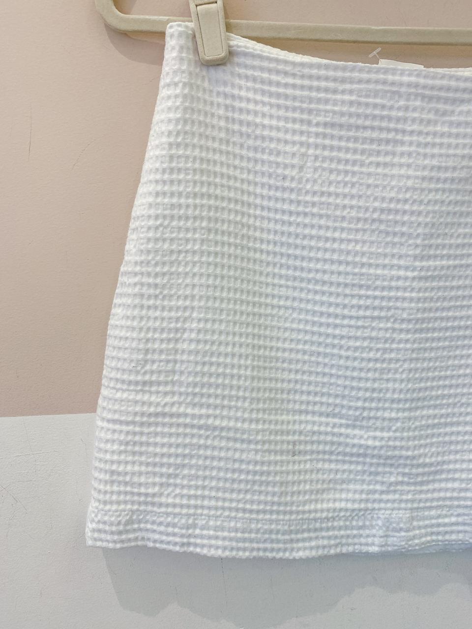 Conjunto branco top+short Loja 3 P/M - Imagem 3