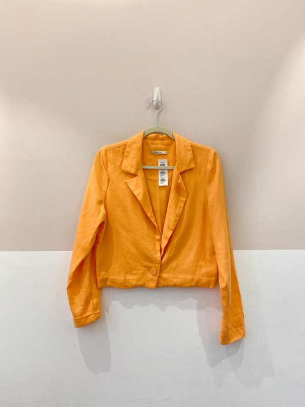 Blazer curto laranja Dress To P