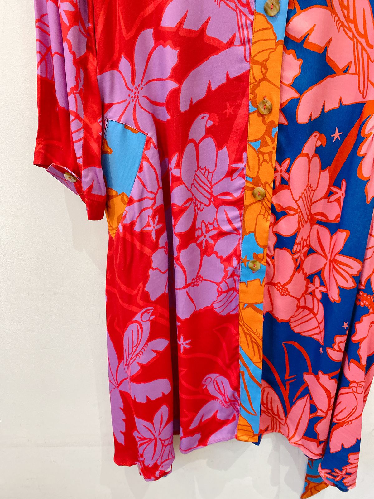 Vestido chemise estampada Farm Rio M - Imagem 6