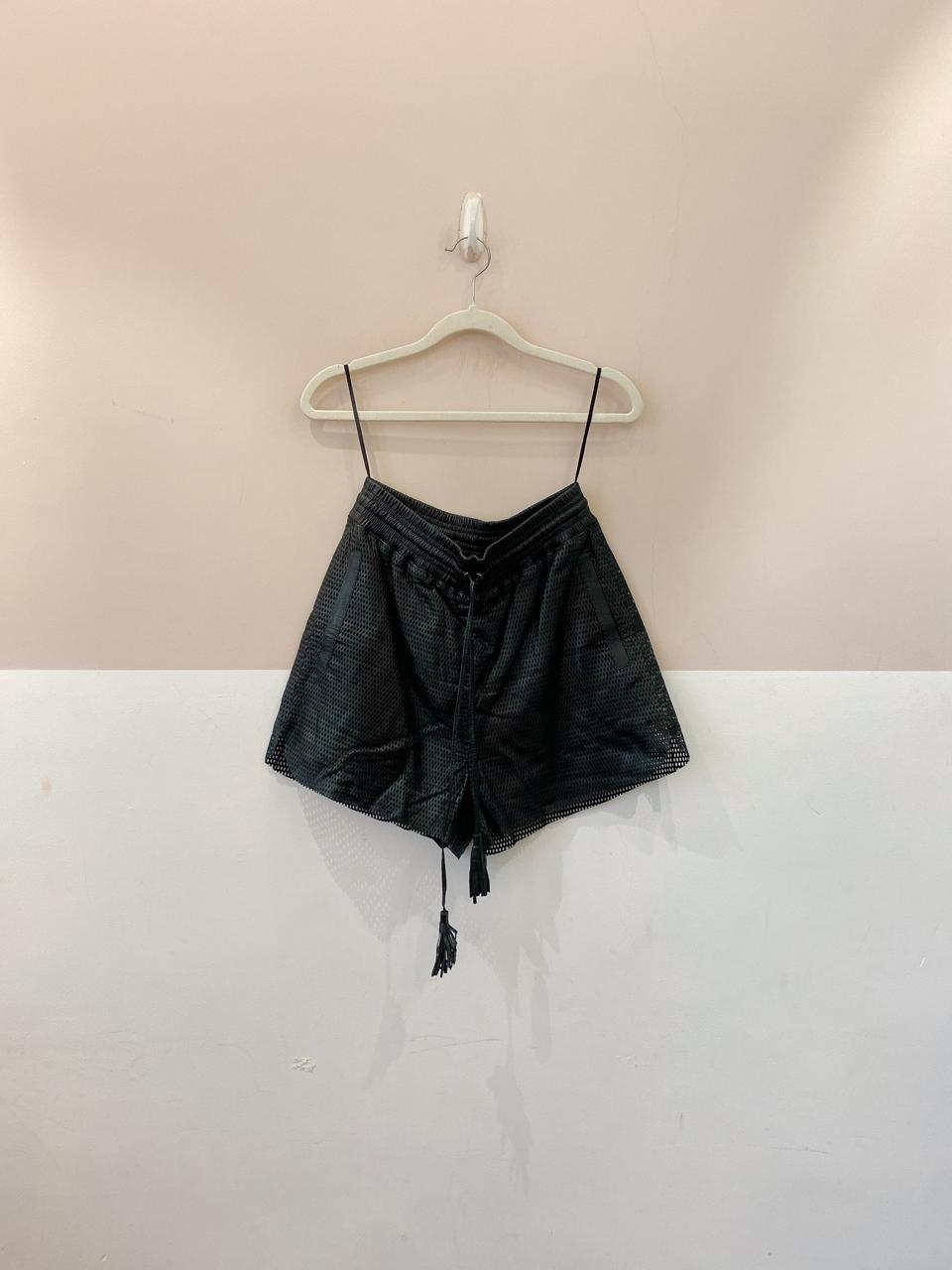 Short couro furadinho cós Carol Rossato 36 - Imagem 2