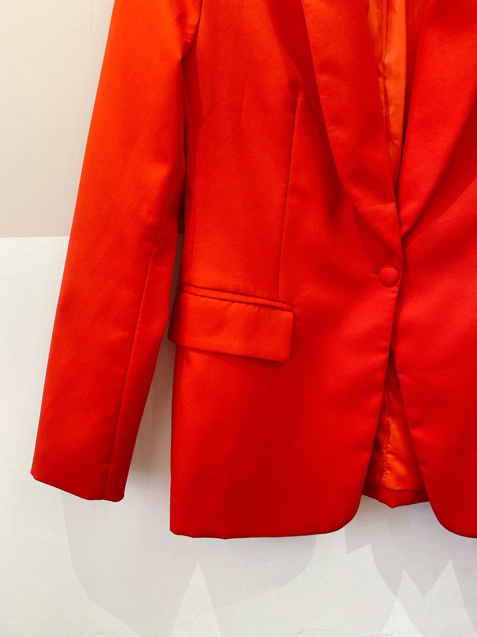 Blazer vermelho P - Imagem 6