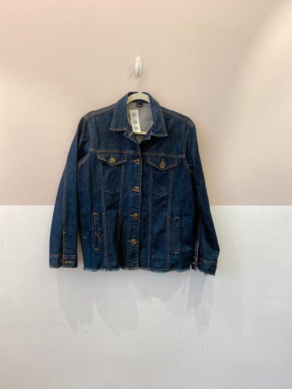 Jaqueta jeans escuro Tessera P - Imagem 2