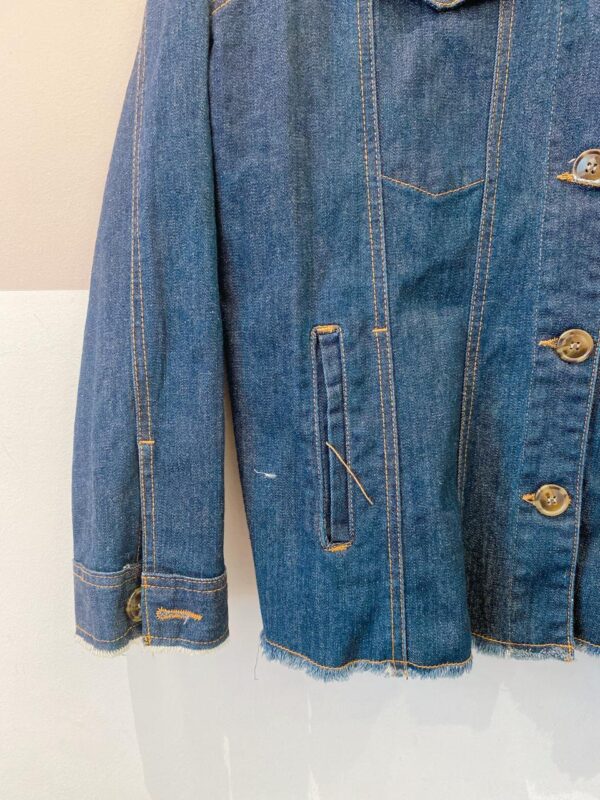 Jaqueta jeans escuro Tessera P - Imagem 5