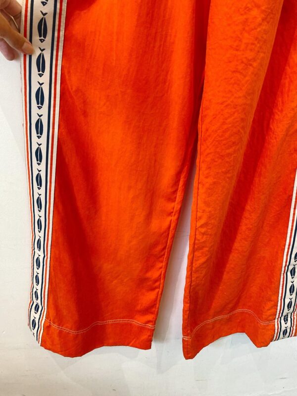 Calça laranja ampla Dress to M - Imagem 4