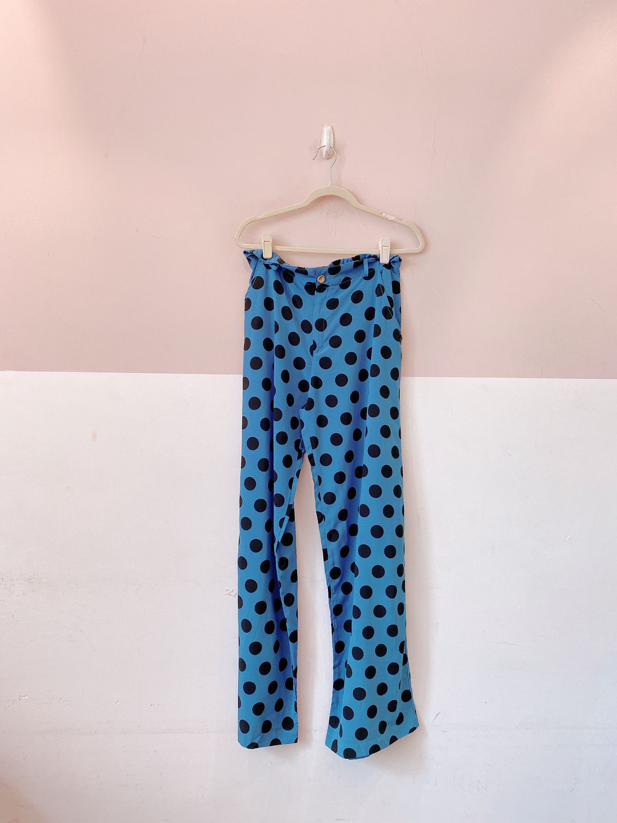 Calça azul bolas Aragana G - Imagem 2