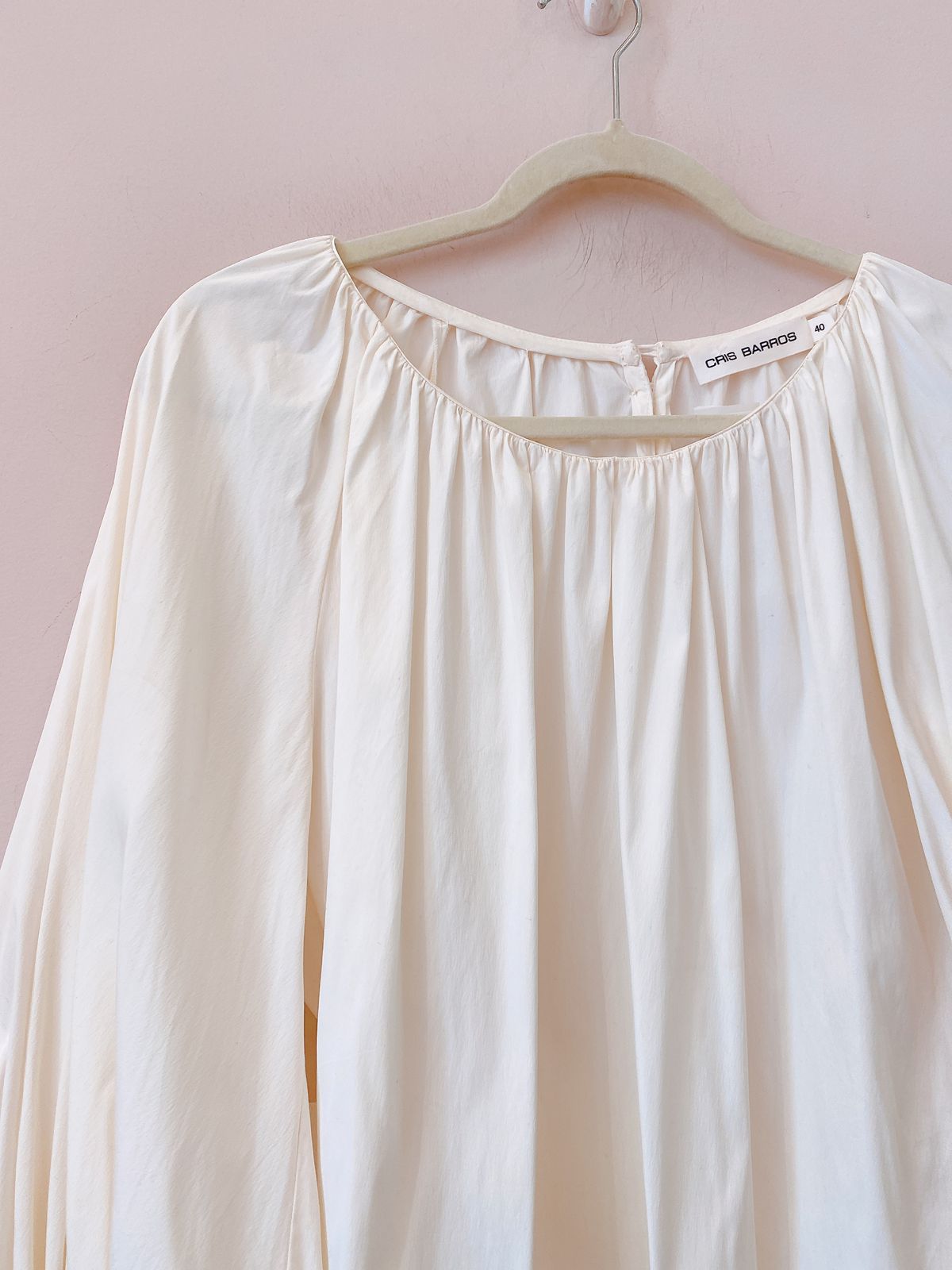 Bata branca Cris Barros 40 - Imagem 3