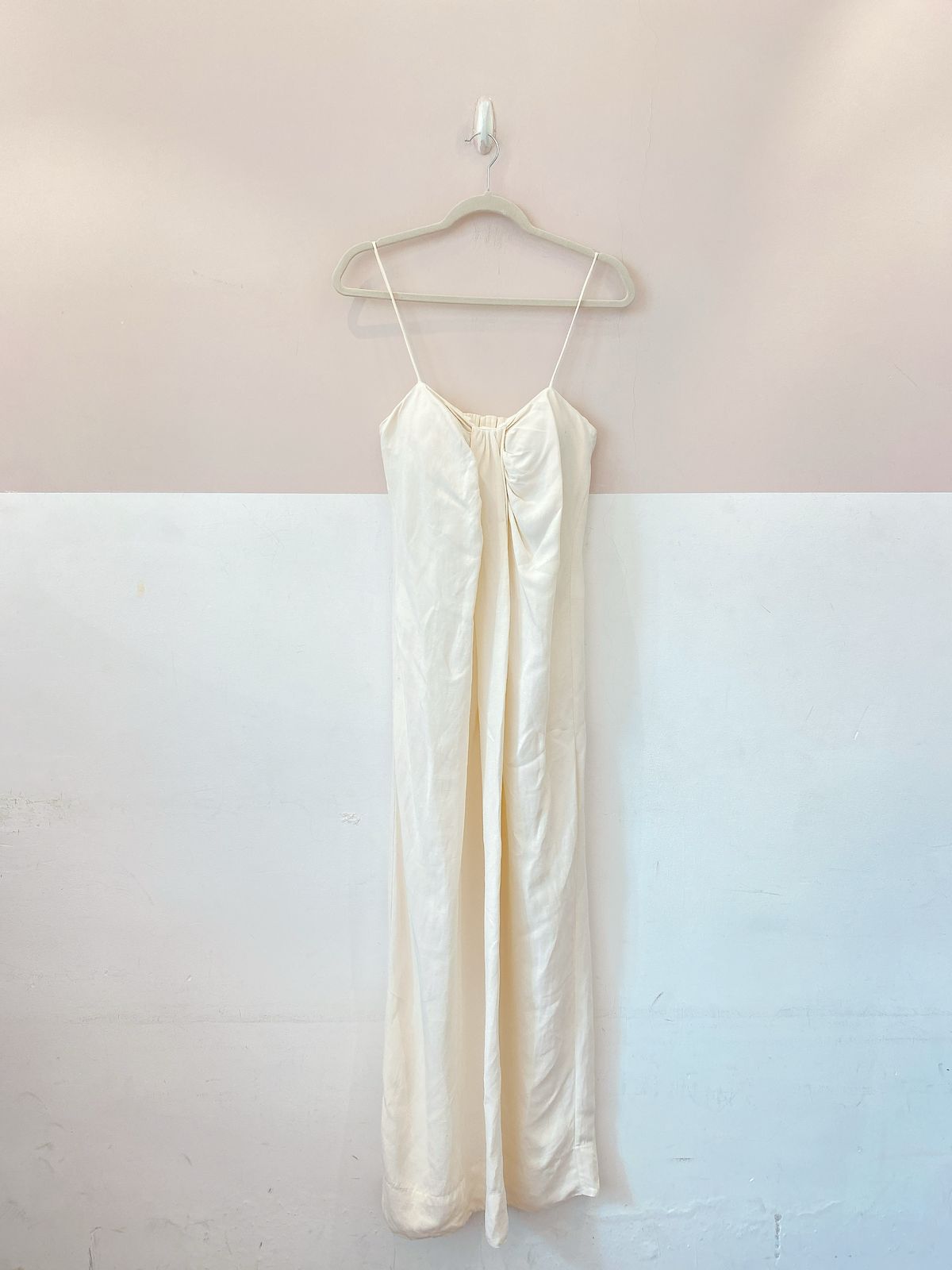 Vestido midi off white Le Soleil D’ete M - Imagem 2