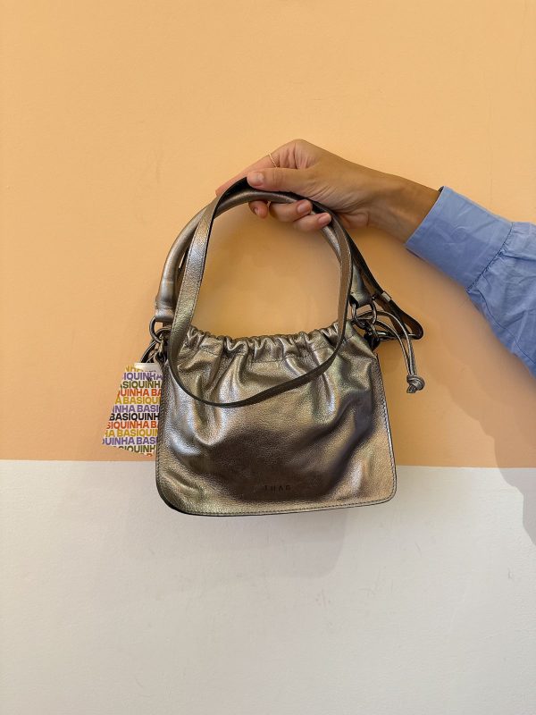 Bolsa saco prata Thag